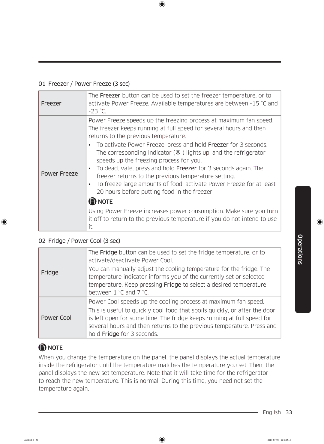 Samsung RF28K9070SR/ML manual English 33  